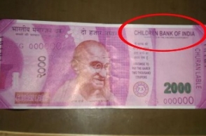 Teen tries to buy iPhone with ‘Children’s Bank of India’ notes