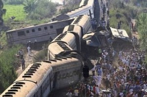 Train crash in Egypt: At least 42 killed, 133 injured