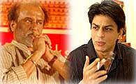 Rajinikanth & Shah Rukh Khan