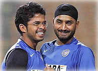 Sreeshanth & Harbhajan Singh