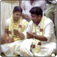 Sindhu Menon Wedding