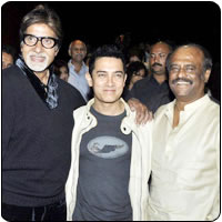 Rajini, Amitabh Bachchan, Aamir Khan