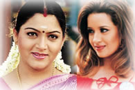 Kushboo & Reema Sen