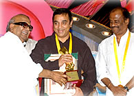 Karunanidhi & Kamal Haasan & Rajinikanth