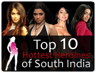 Sexiest heroins of south india