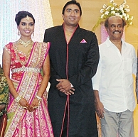 The wedding of Sathya Jyothi Films T.G.Thyagarajan's son was held in a grand manner