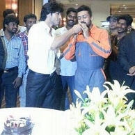 Vidyut Jamwal celebrates his birthday with Suriya