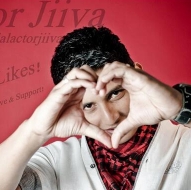 Jiiva's official page in Facebook has crossed one million likes