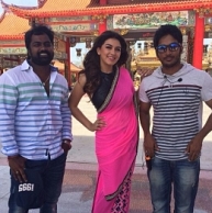 The shoot for the song of STR’s Vaalu was wrapped up yesterday