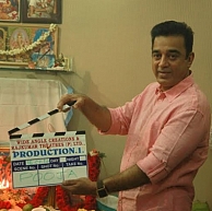 Ulaganayagan Kamal Haasan is all set for his next , the remake of Drishyam