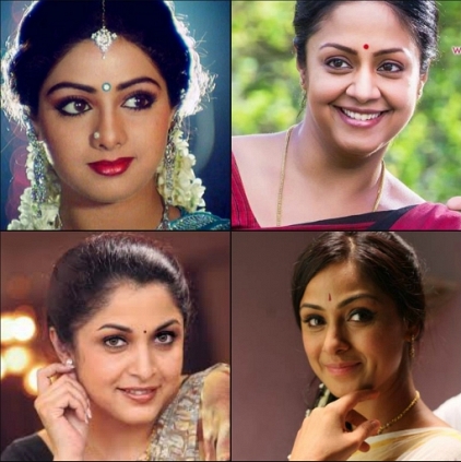 422px x 423px - 2015 sees the comeback of yesteryear beauty queens like Jyothika, Simran,  Sridevi and others.