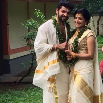 Actress Shivada Nair weds Malayalam actor Murali Krishnan today!