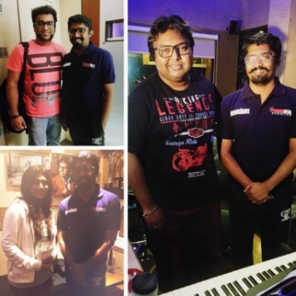 D Imman records his first song for Vinodhan