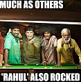 'Rahul Thatha' is the recent toast...