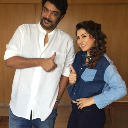 Actress Hansika in Sundar C's Aranmanai 2 ...