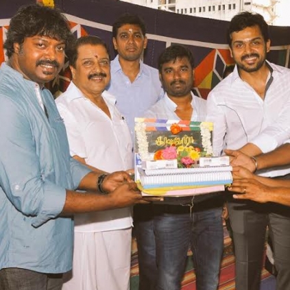 Karthi's Kashmora resumes on the 4th of January