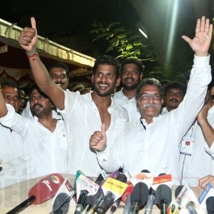 Pandavar Ani's winning margins at the Nadigar Sangam Elections