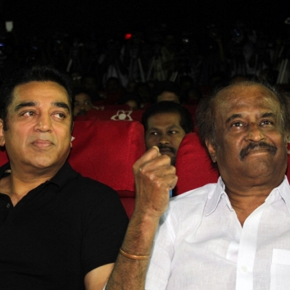 Rajinikanth and Kamal Haasan thank CM Jayalalitha for her decision to construct a memorial for Sivaji Ganesan