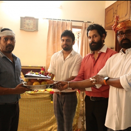 Vikram - Anand Shankar project started off with an auspicious pooja on 16th December