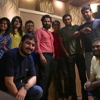 Chiyaan Vikram directs a song for the spirit of Chennai.
