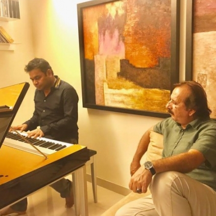 AR Rahman jams with Majid Majidi in Mumbai for Beyond The Clouds