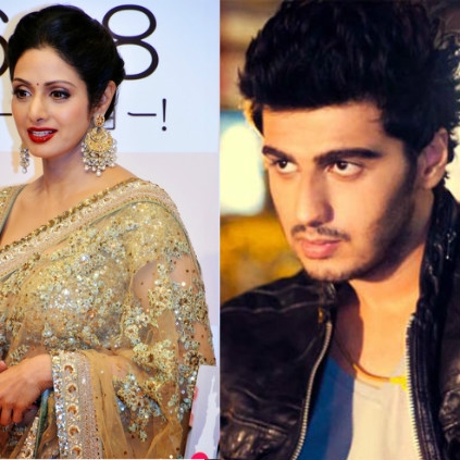 Arjun Kapoor reportedly speaks about his equation with Sridevi