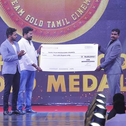 Behindwoods donate 17 lakhs for the producer council and Nadigar Sangam