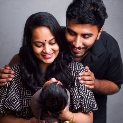 Former Bigg Boss contestant Suja Varunee and husband name their son as  Adhvaaith