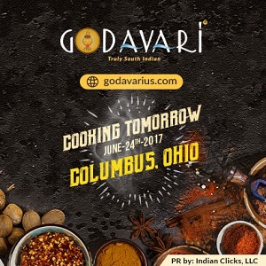 Godavari sets its foot in Columbus