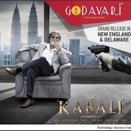 Godavari Restaurant promotes Kabali in United States