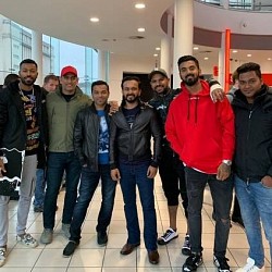 Post victory against Australia, Team India catches this superstar's film