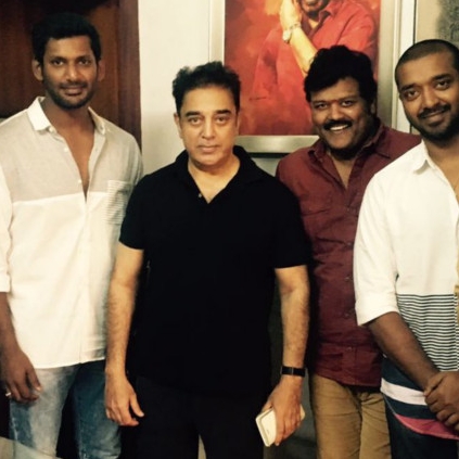 Kamal Haasan supports Vishal’s decision to contest for the Producer Council elections