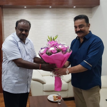 Kamal Haasan talks about his meeting with Karnataka CM Kumaraswamy