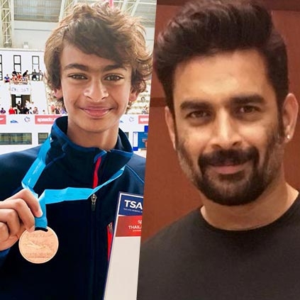 Madhavan's son wins a Bronze Medal for India