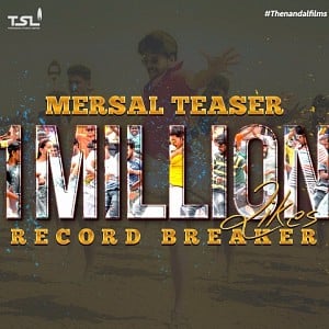 WOW : Yet another record for Mersal Teaser