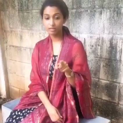 Priya Bhavanishankar spoofs Nithyananda's speech video