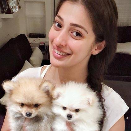 Raai Laxmi's cute tweet about her recently born twin dogs