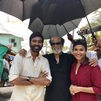 Rajinikanth visits the sets of Dhanush and Soundarya Rajinikanth’s VIP 2 Rajinikanth visits the sets of Dhanush and Soundarya Rajinikanth’s VIP 2