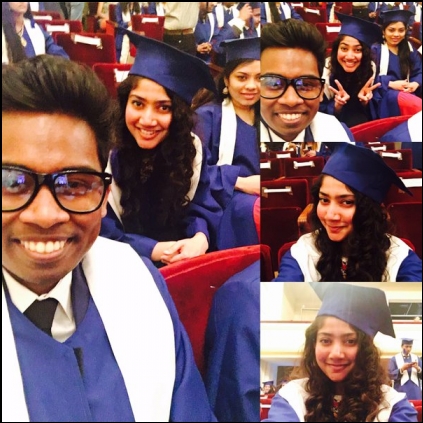 Sai Pallavi graduates as a doctor