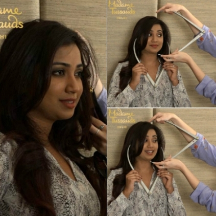 Shreya Ghosal's statue at Madame Tussaud's New Delhi Shreya Ghosal's statue at Madame Tussaud's New Delhi
