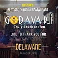 Godavari Opened on a Grand scale in Delaware