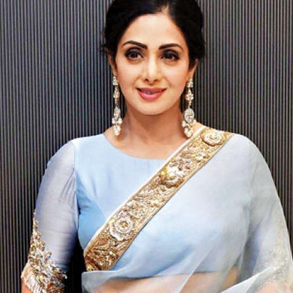 Sridevi honoured with an award at Cannes Film Festival