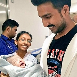 Vishnu Vishal blessed with a baby boy!