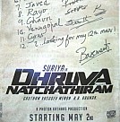 Dhruva Natchathiram First Look