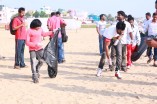 Aadhi Celebrates his birthday By Cleaning Beach