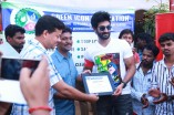 Aadhi Celebrates his birthday By Cleaning Beach