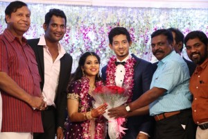 Actor Vishal's sister Aishwarya marriage