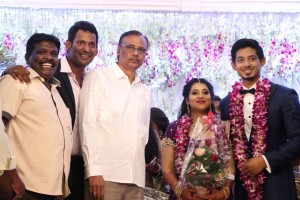 Actor Vishal's sister Aishwarya marriage