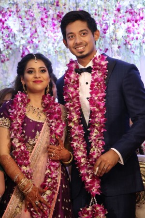 Actor Vishal's sister Aishwarya marriage