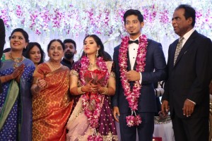Actor Vishal's sister Aishwarya marriage